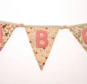 Girls Name Bunting